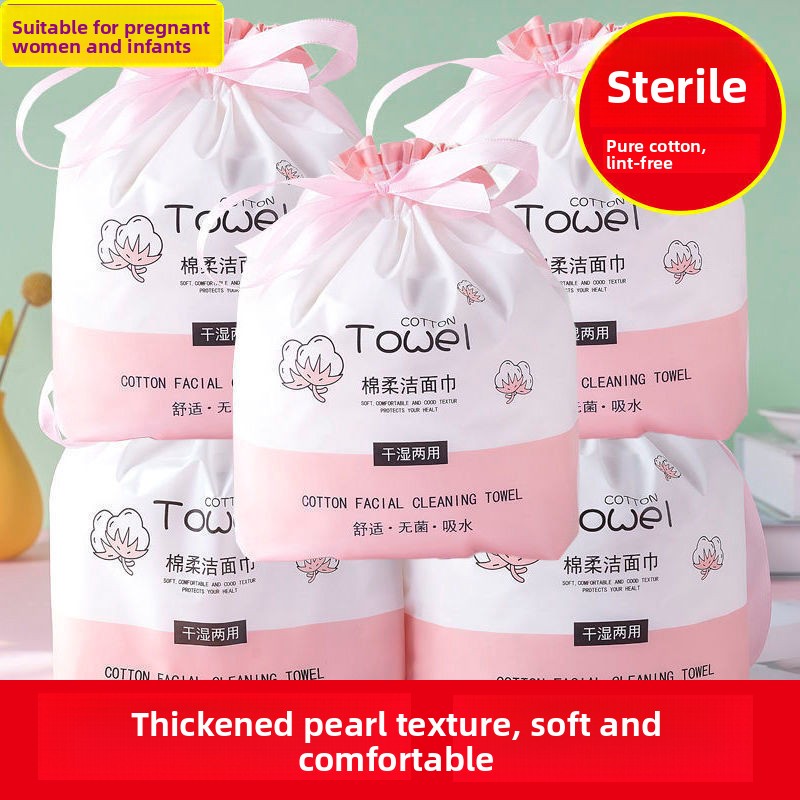 Beauty Makeup Women - Disposable Pure Cotton Face Towels for