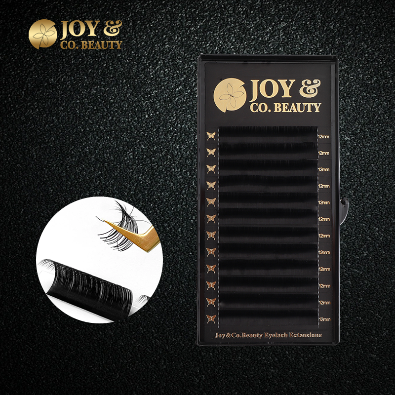 Beauty Makeup Korean - JoyCo Eyelash Extension Korean Pbt Individual