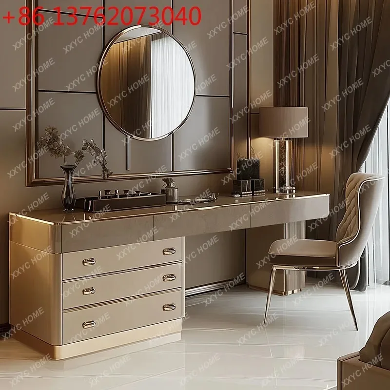 A Full Set Wooden Vanity Table – Beauty Makeup Vanity Set recenzja i cena