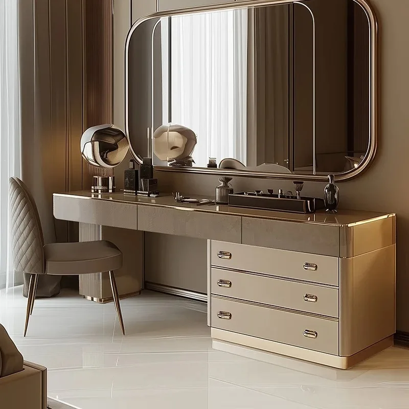 A Full Set Wooden Vanity Table – Beauty Makeup Vanity Set recenzja i cena