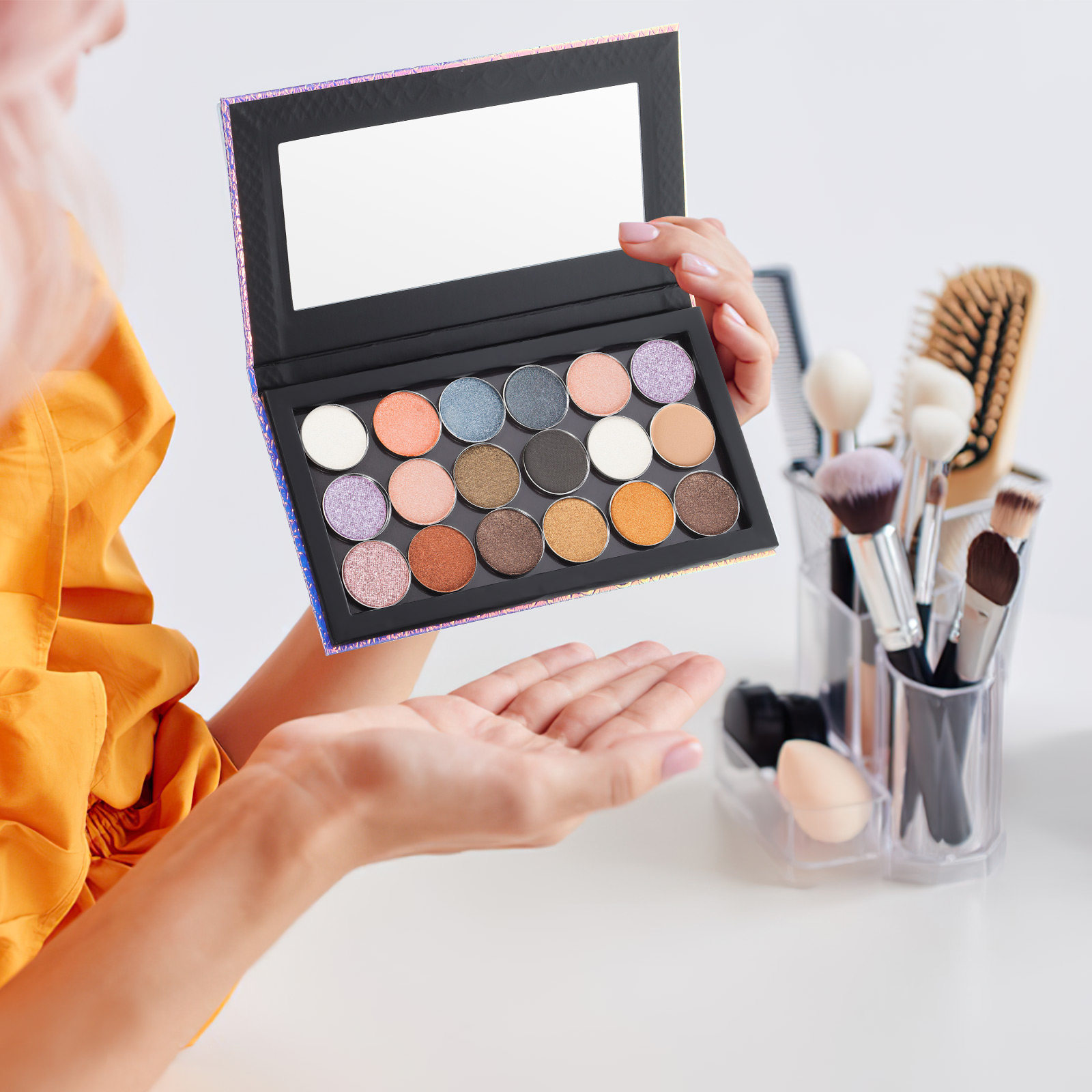 1Set Magnetic Makeup Palette E – Eyeshadow Palette recenzja i cena