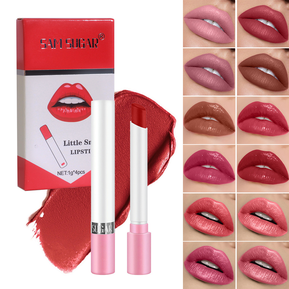 Cigarette Lipstick Set 4 Pcs P – Beauty Makeup Stores recenzja i cena