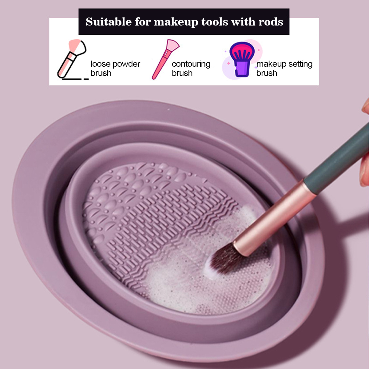 Silicone Makeup Brush Cleaning – Beauty Makeup Korean recenzja i cena
