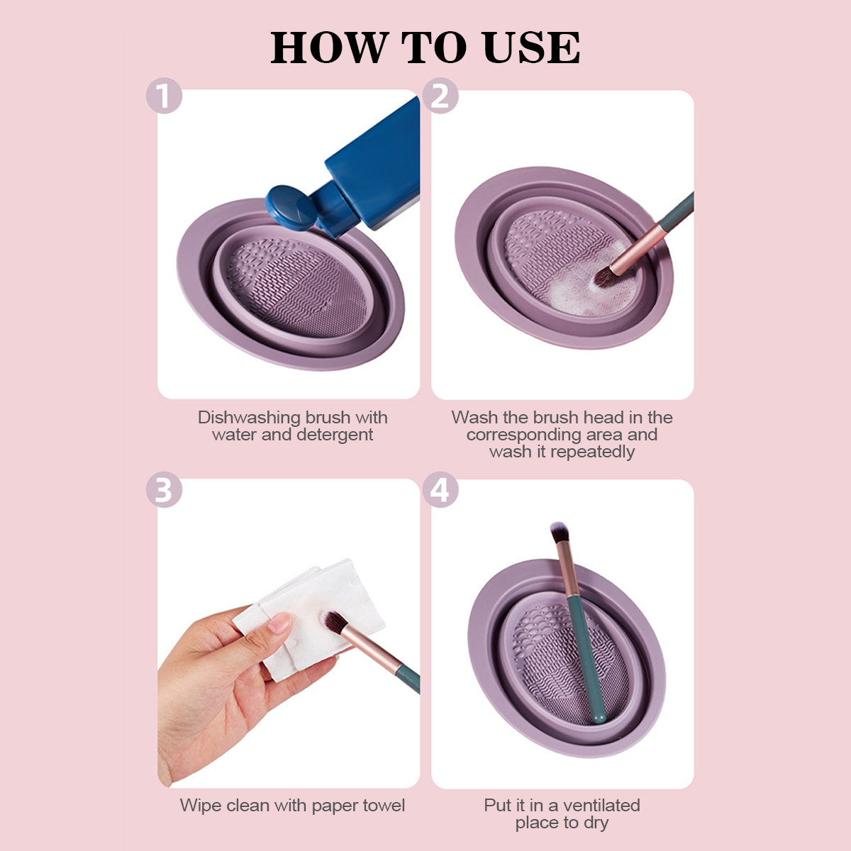 Silicone Makeup Brush Cleaning – Beauty Makeup Korean recenzja i cena