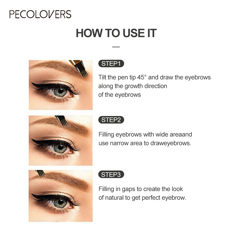 4 Fork Waterproof Eyebrow Penc – Eyebrow Pomade Pencil recenzja i cena