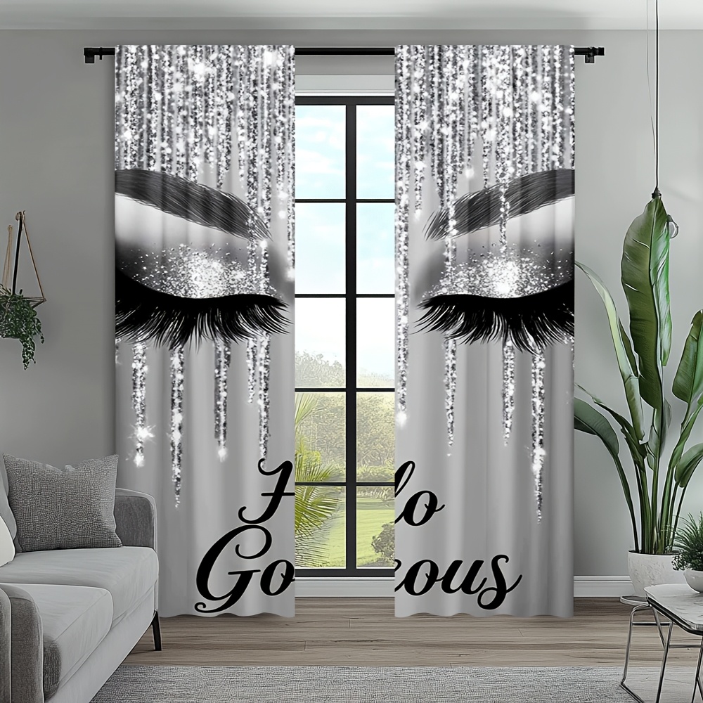 2pcs Eyelash Curtains Silver G – Beauty Makeup Youtube recenzja i cena