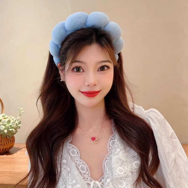 Retro Puffy Hair Band Sponge H – Beauty Makeup Women recenzja i cena