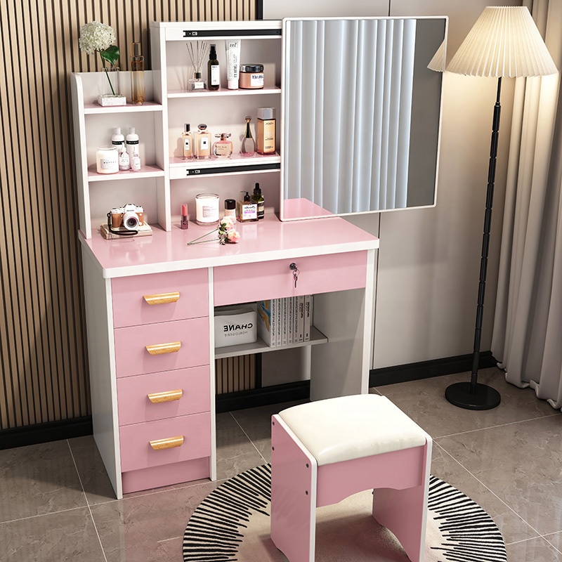 Women Nordic Style  Bedroom Fu – Beauty Makeup Vanity Set recenzja i cena
