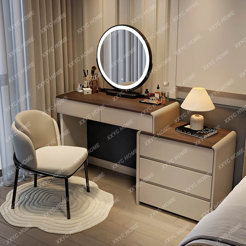 HHAesthetic Wooden Vanity Tabl – Beauty Makeup Vanity Set recenzja i cena