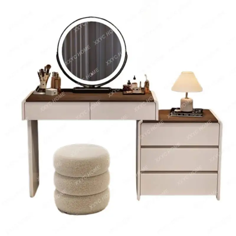 HHAesthetic Wooden Vanity Tabl – Beauty Makeup Vanity Set recenzja i cena