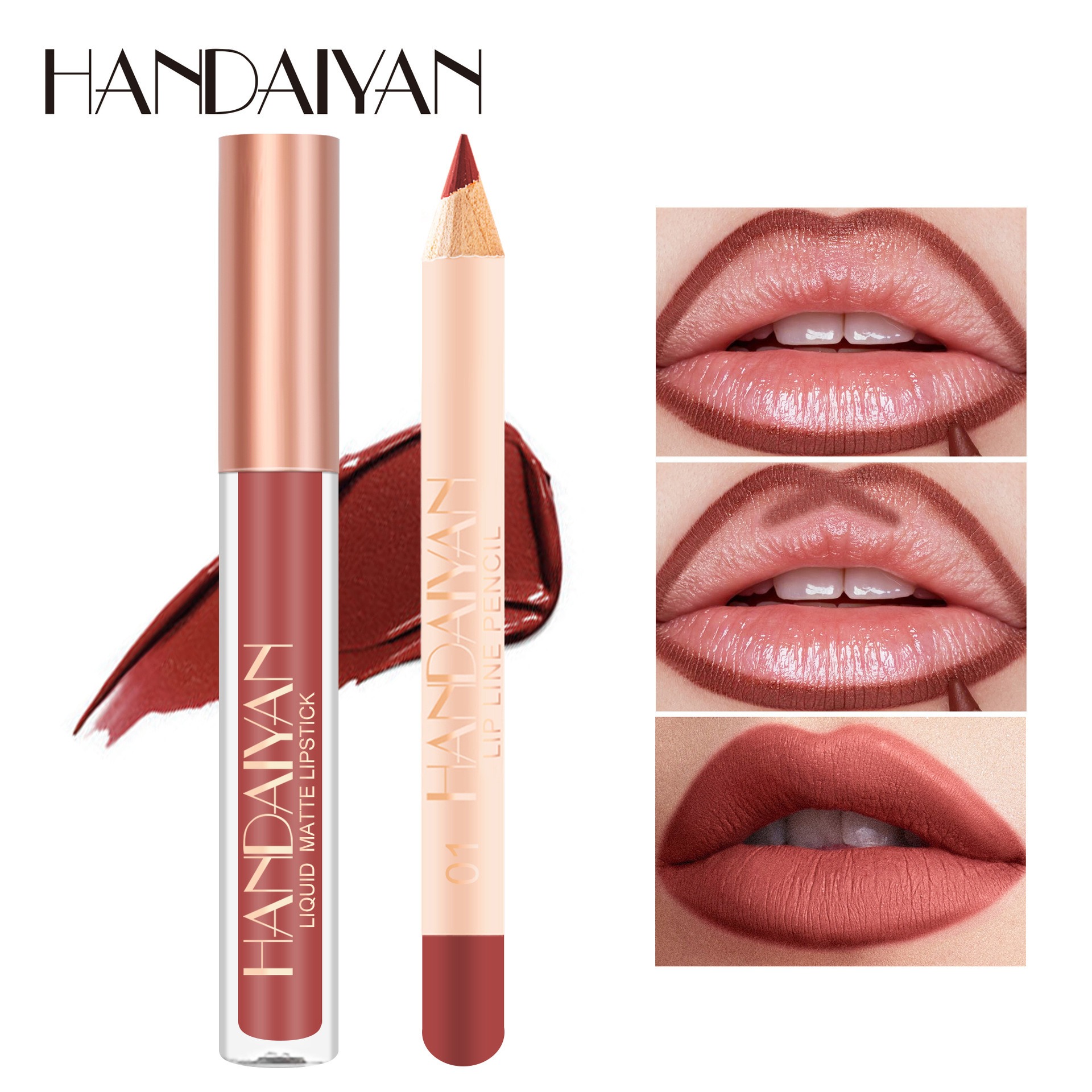 12 Color Lip Liner and Lipstic – Beauty Makeup Stores recenzja i cena