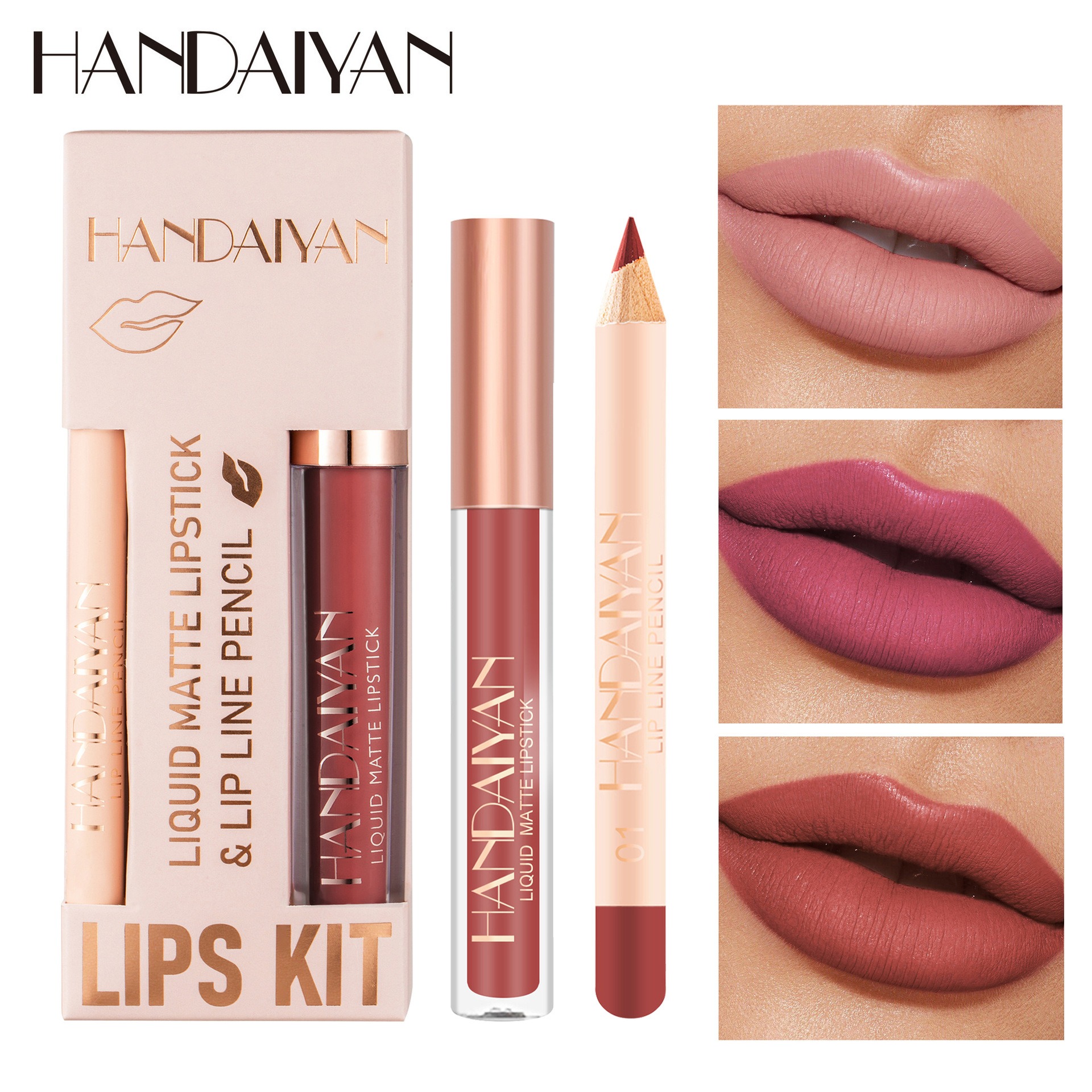 12 Color Lip Liner and Lipstic – Beauty Makeup Stores recenzja i cena