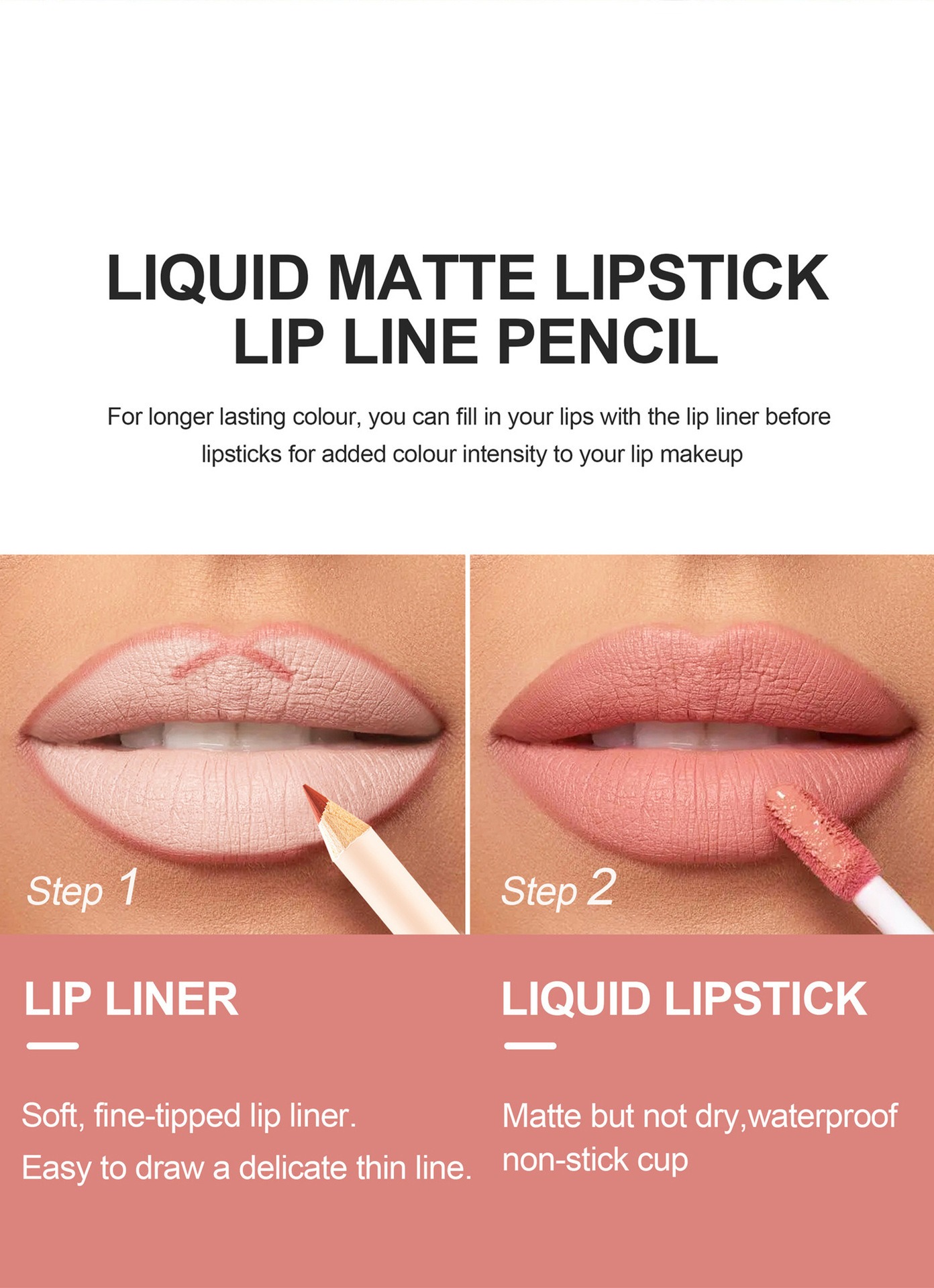 12 Color Lip Liner and Lipstic – Beauty Makeup Stores recenzja i cena