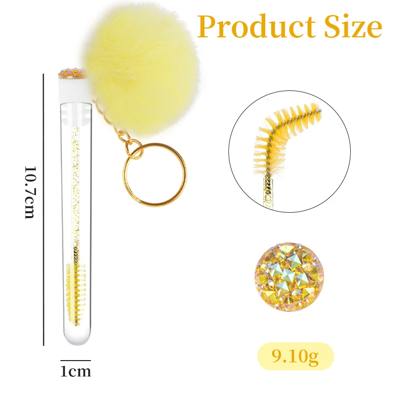 5pcs Tube Eyelash Brush With G – Beauty Makeup Youtube recenzja i cena