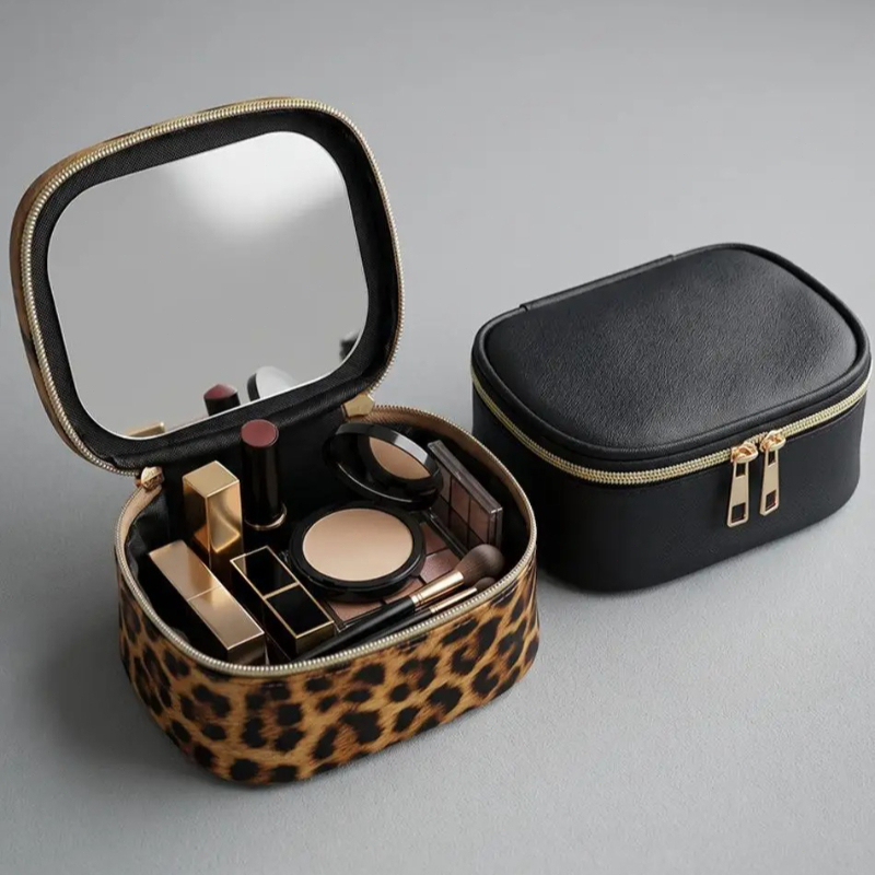 2026 New Makeup Bag with Mirro – Beauty Makeup Women recenzja i cena
