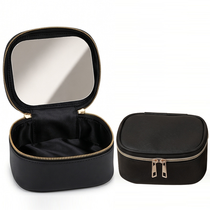 2026 New Makeup Bag with Mirro – Beauty Makeup Women recenzja i cena