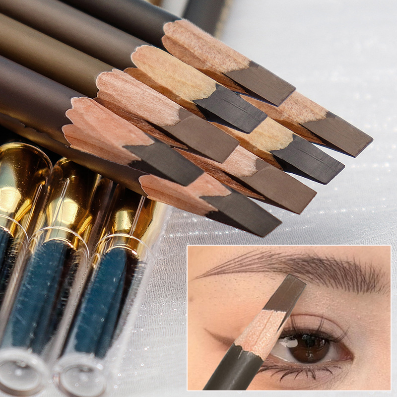 Waterproof Eyebrow Pen with Br – Eyebrow Pomade Pencil recenzja i cena