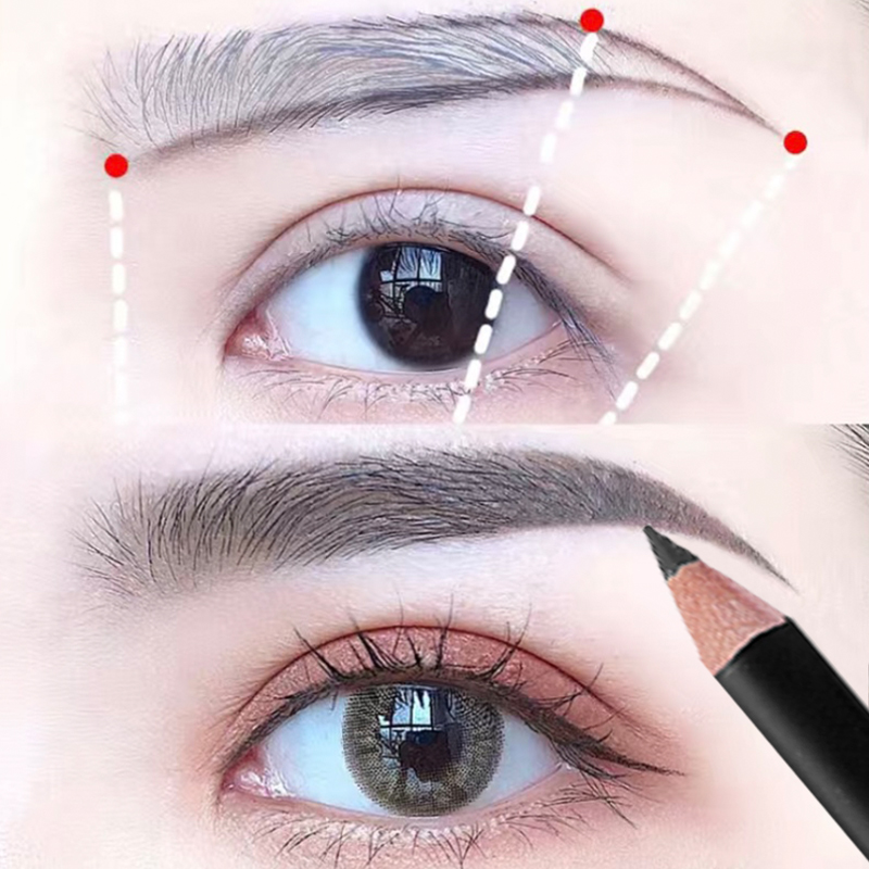 Waterproof Eyebrow Pen with Br – Eyebrow Pomade Pencil recenzja i cena