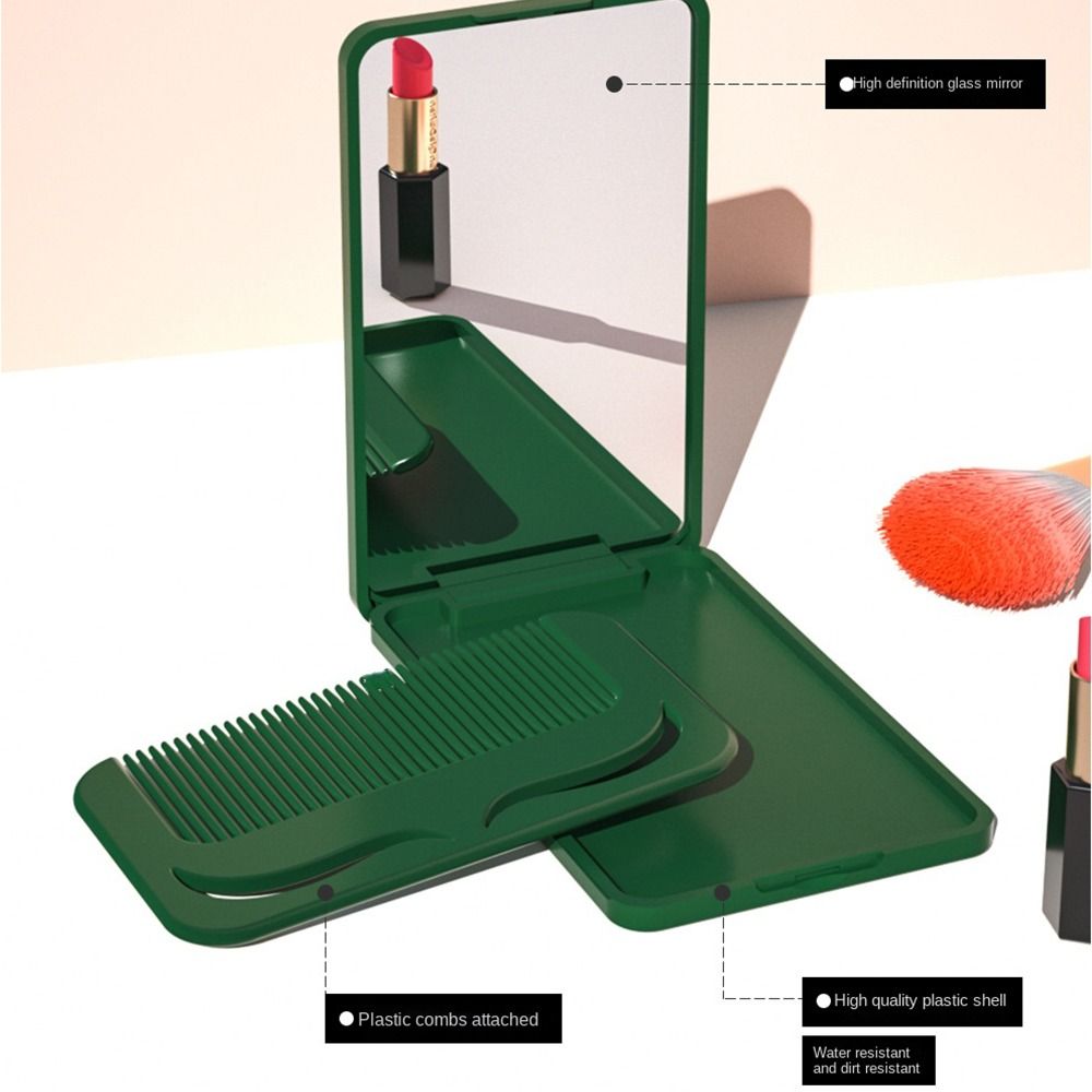 Flip Type Comb Mirror Set Soli – Beauty Makeup Vanity Set recenzja i cena