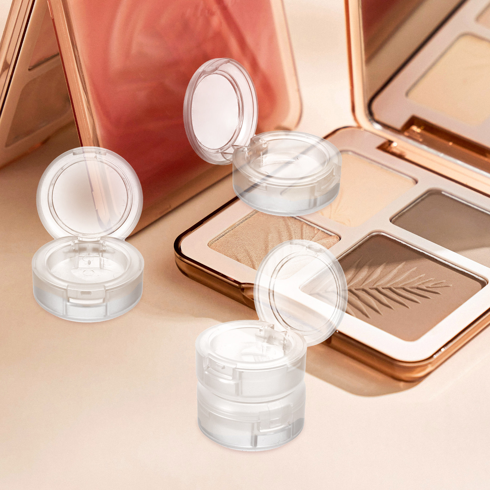 4Pcs Eyeshadow Pans Plastic Pa – Eyeshadow Palette recenzja i cena