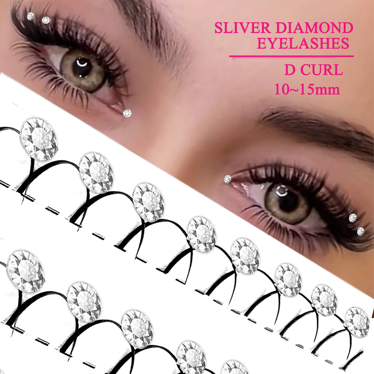 Domi 3D Mix Color Glitter Diam – Beauty Makeup Korean recenzja i cena