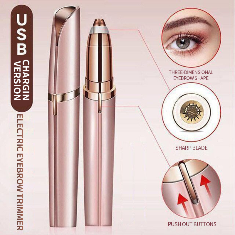 Womens Electric Eyebrow Trimme – Eyebrow Pomade Pencil recenzja i cena