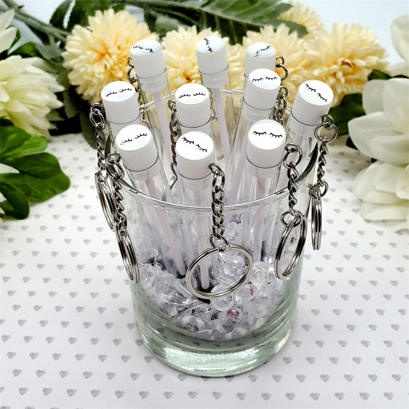 10Pcs Keychain Eyelash Spoolie – Beauty Makeup Youtube recenzja i cena