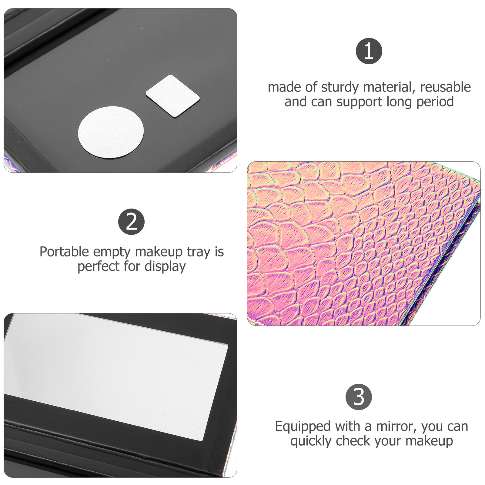 1Set Magnetic Empty Eyeshadow  – Eyeshadow Palette recenzja i cena