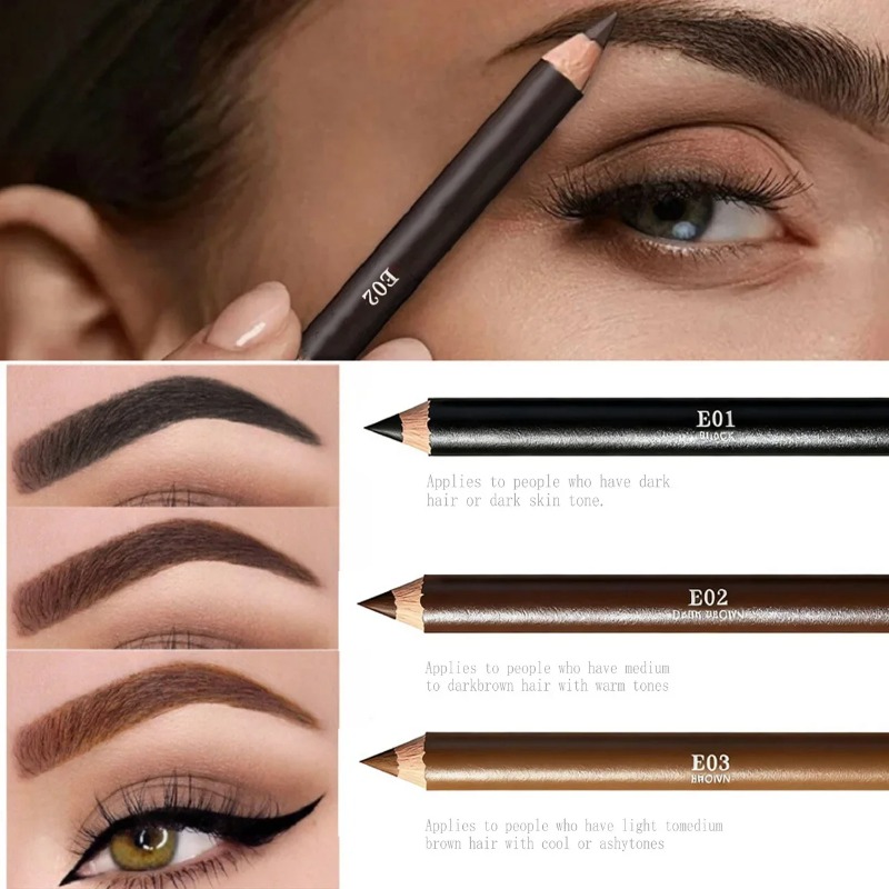 3 Colors Wooden Eyebrow Eyelin – Eyebrow Pomade Pencil recenzja i cena
