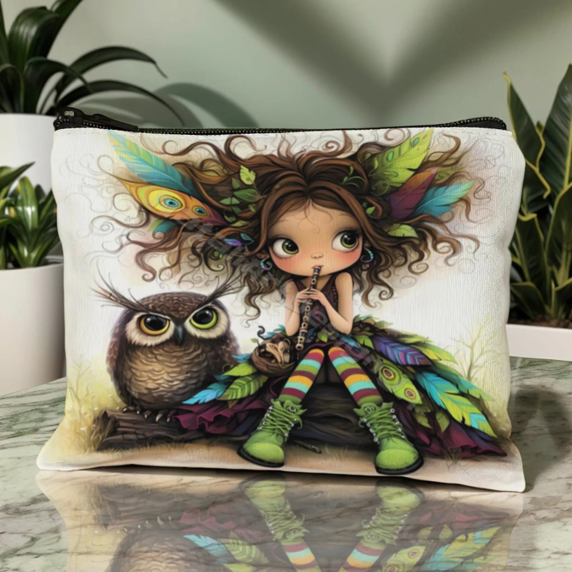 Cartoon Girl Makeup Bag Zipper – Beauty Makeup Women recenzja i cena