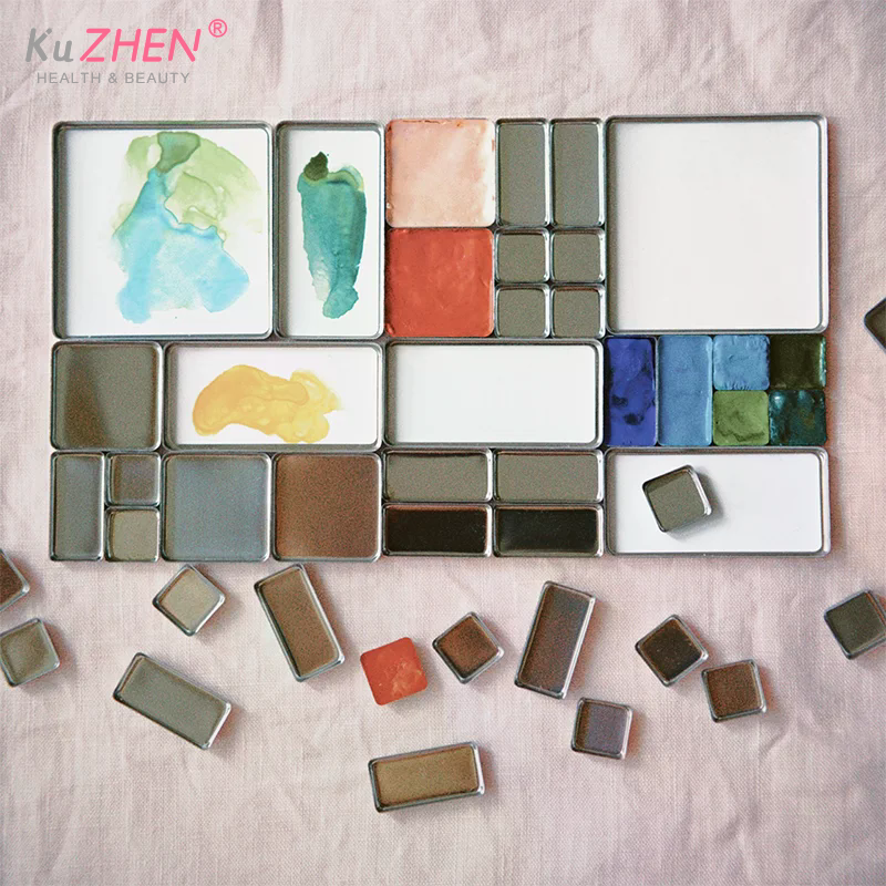 1/5/10pc Watercolor Box Packag – Eyeshadow Palette recenzja i cena