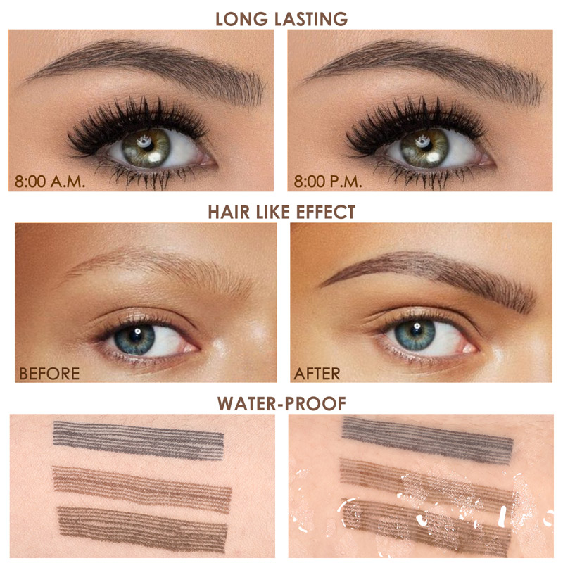 Wholesale FOCALLURE 4 Forks Ey – Eyebrow Pomade Pencil recenzja i cena