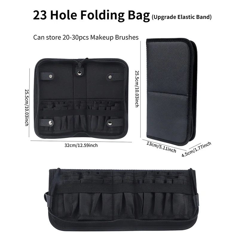 29/23 Holes Foldable Makeup Br – Beauty Makeup Women recenzja i cena