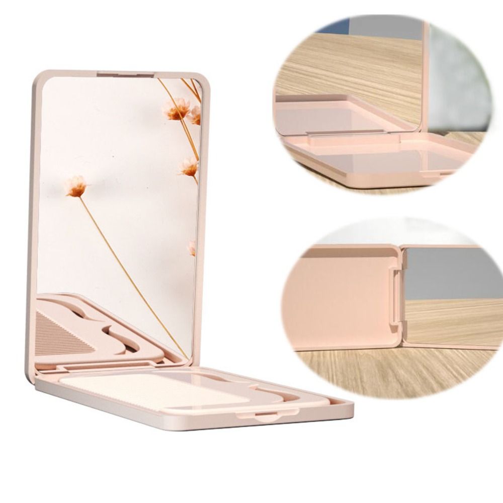 Flip Type Comb Mirror Set Soli – Beauty Makeup Vanity Set recenzja i cena