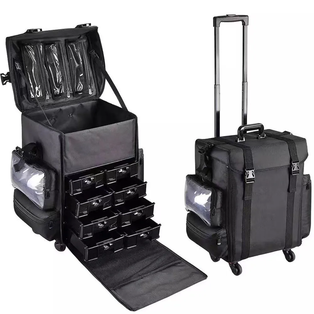 Set Travel Makeup  Trolley Cas – Beauty Makeup Vanity Set recenzja i cena