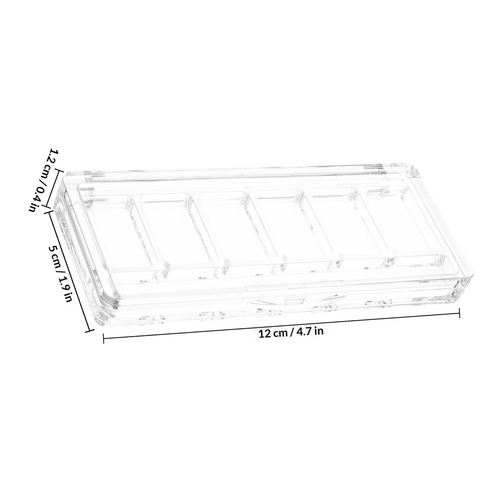 Empty 6-Compartment Clear Eyes – Eyeshadow Palette recenzja i cena