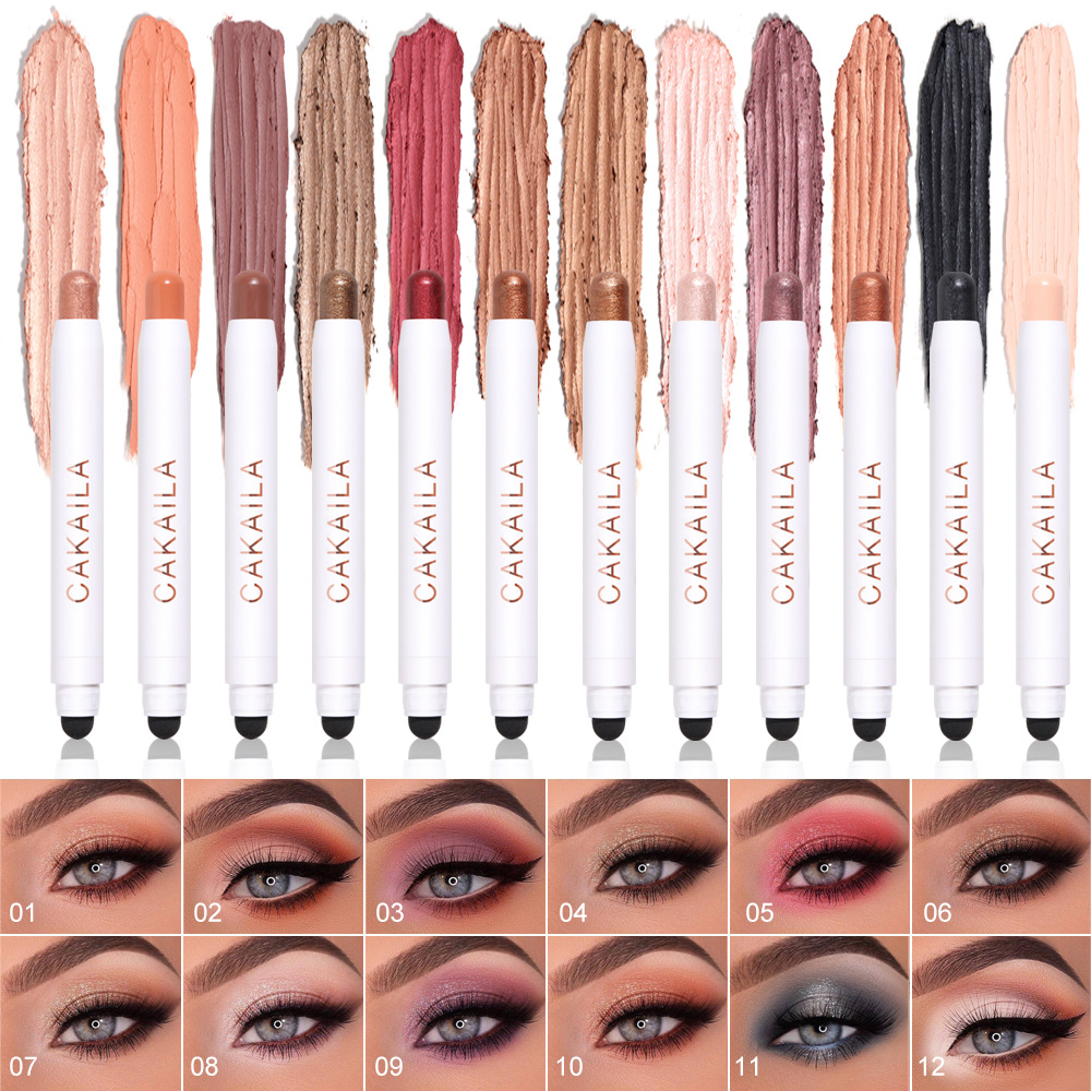 12 Color Dual Ended Eyeshadow  – Beauty Makeup Stores recenzja i cena