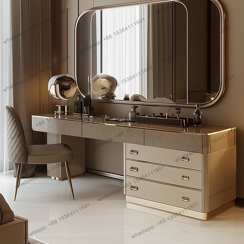 Full Set Wooden Vanity Table N – Beauty Makeup Vanity Set recenzja i cena